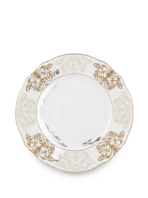 GINORI 1735 x Oscar de la Renta scalloped-edge plate