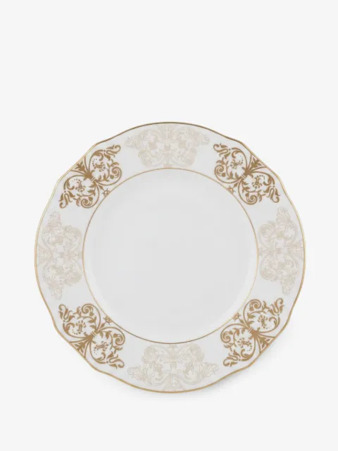 GINORI 1735 x Oscar de la Renta scalloped-edge plate