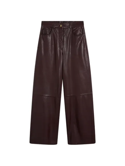 MOMONÌ pantalones Aoki de piel