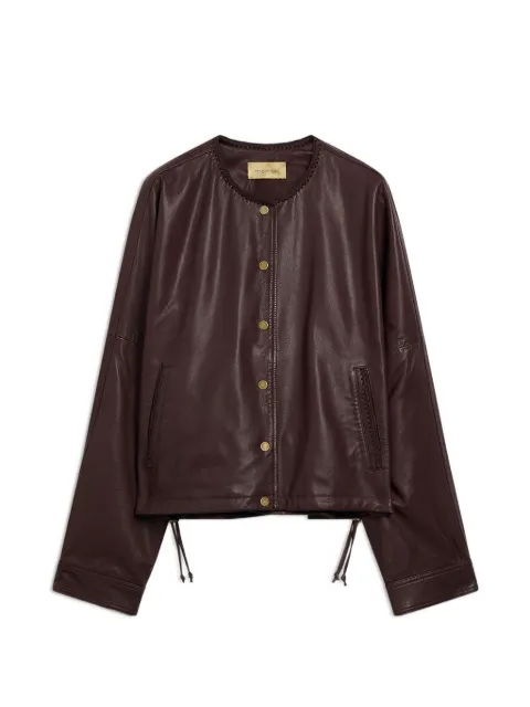 MOMONÌ Kaldor leather jacket