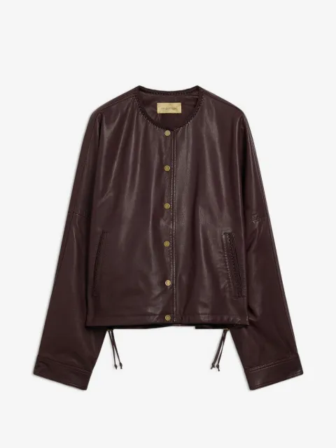 MOMONÌ Kaldor leather jacket