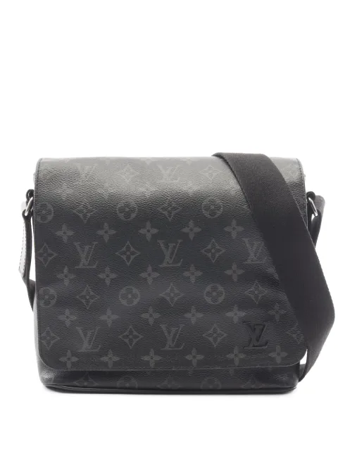 Louis Vuitton Pre-Owned 2019 Monogram Eclipse District PM crossbody bag