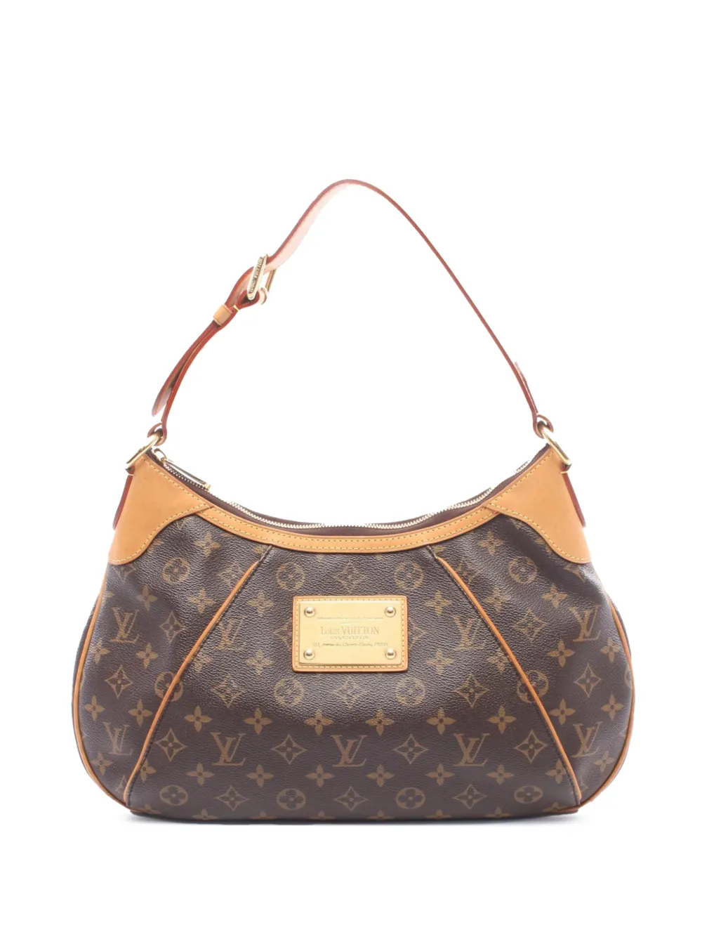 Louis Vuitton Pre-Owned 2010 Monogram Thames GM Schultertasche - Braun