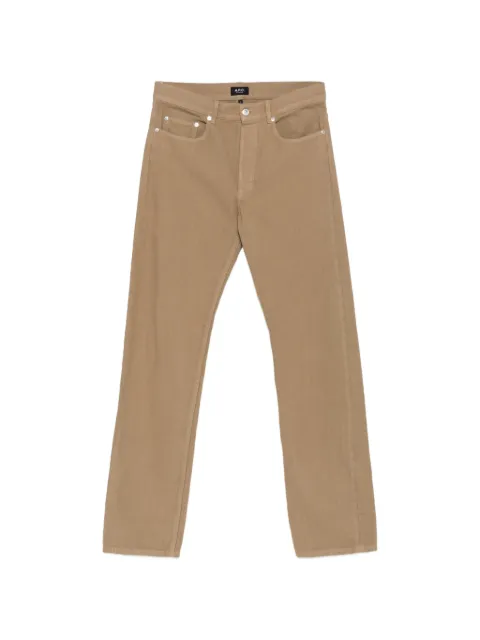 A.P.C. five-pocket straight-leg jeans