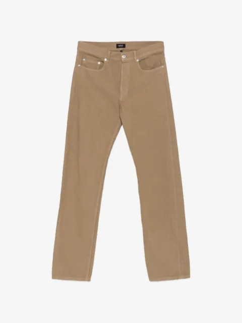 A.P.C. five-pocket straight-leg jeans