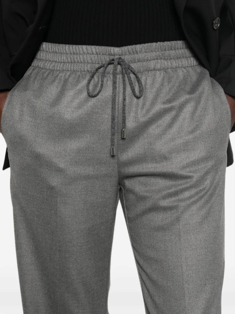 ERMANNO FIRENZE Trainingsbroek met trekkoordtaille Grijs