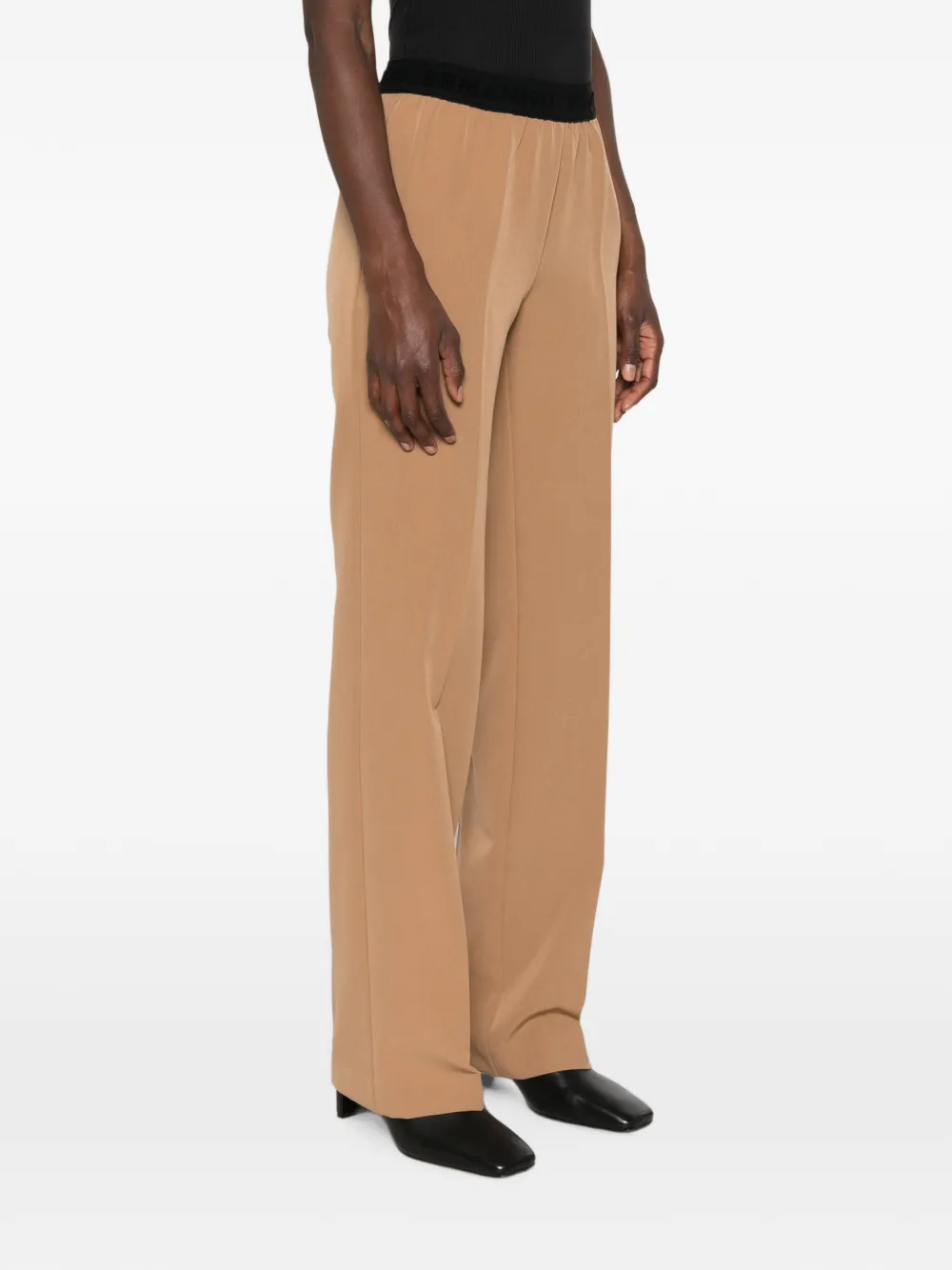ERMANNO FIRENZE Straight broek Bruin