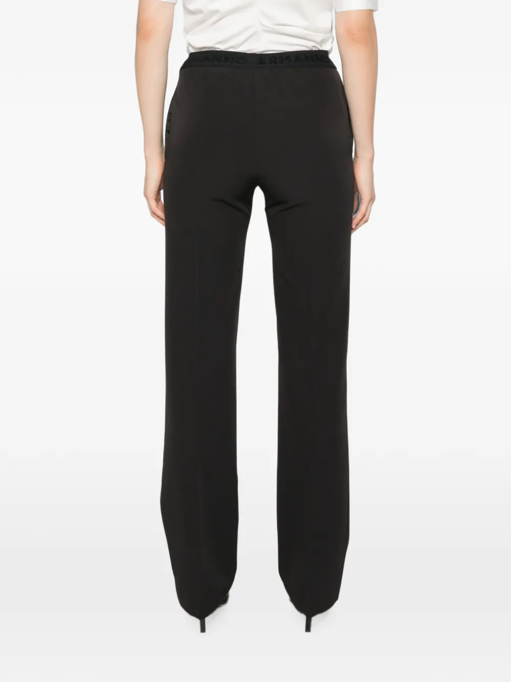 ERMANNO FIRENZE Straight broek Zwart
