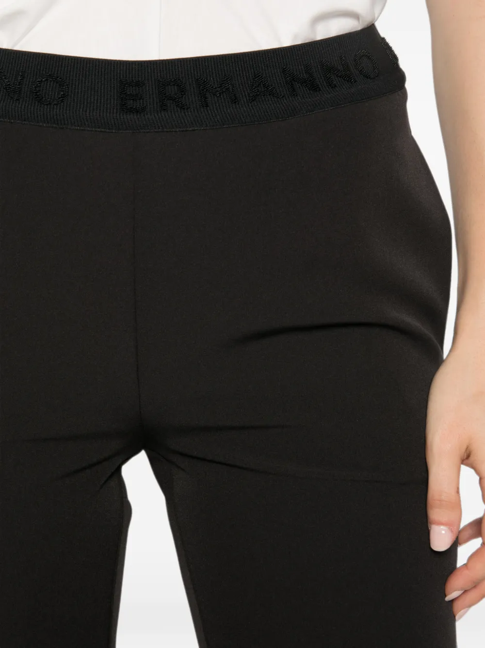 ERMANNO FIRENZE Straight broek Zwart