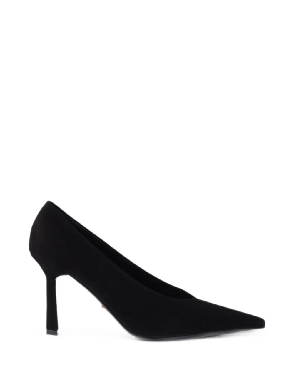 Prada suede pointy-toe pumps Zwart