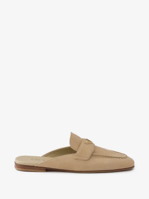 Prada mules en nubuck