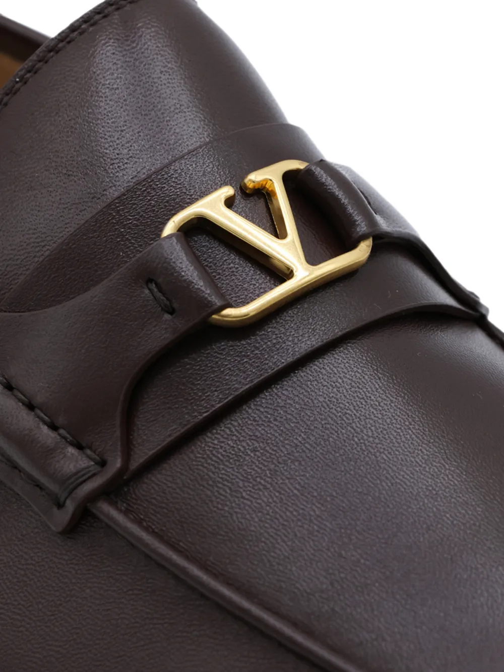 Valentino Garavani VLogo Signature leather loafers Bruin