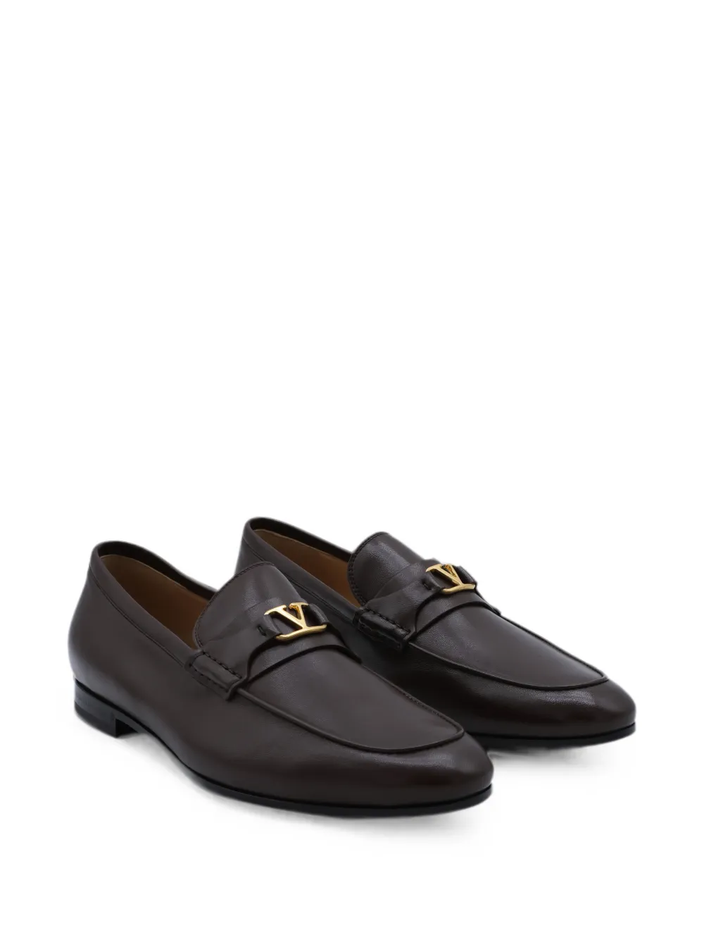 Valentino Garavani VLogo Signature leather loafers Bruin