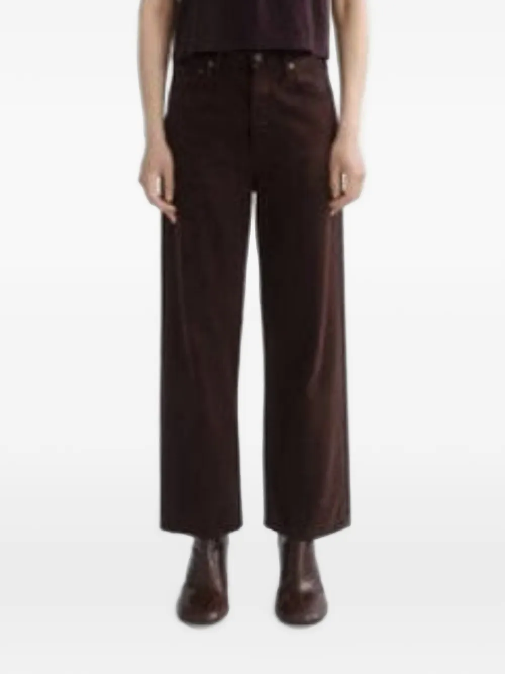 AGOLDE wide-leg jeans - Marrone
