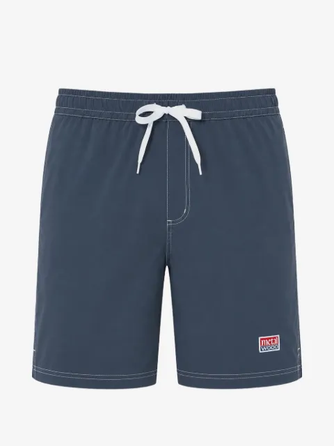 Metalwood Studio logo-patch swim shorts