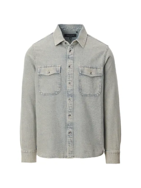 rag & bone button-down denim shirt