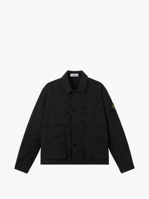 Stone Island surchemise à patch logo