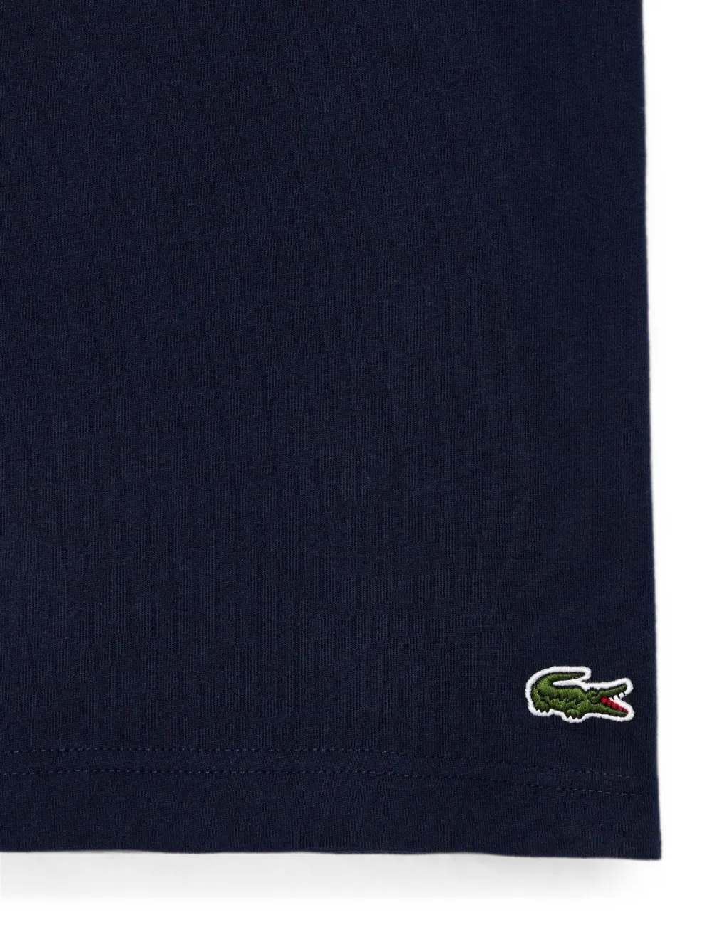 Lacoste T-shirt met logoprint Blauw