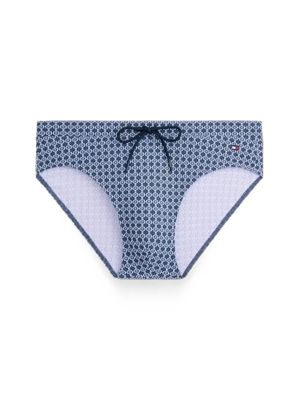 Tommy Hilfiger Zwembroek met trekkoordtaille Blauw