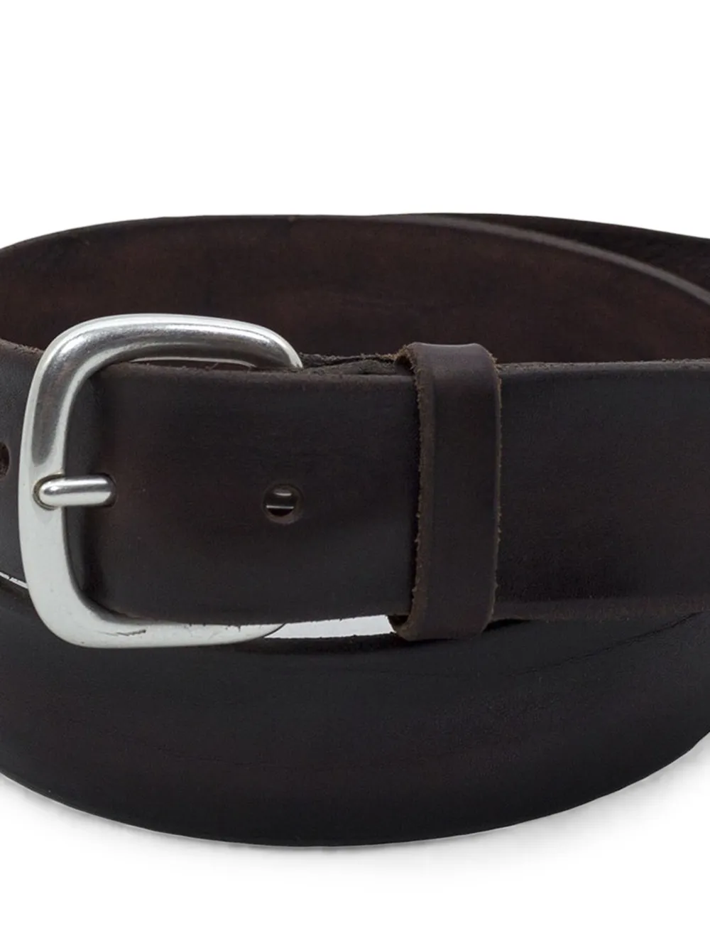 Orciani Leren riem Bruin