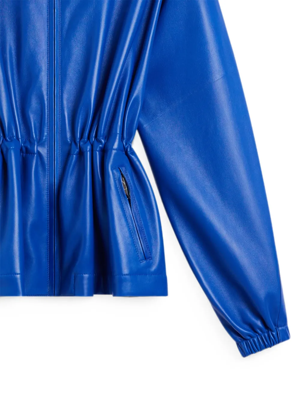 Givenchy Blouson van nappa leer Blauw