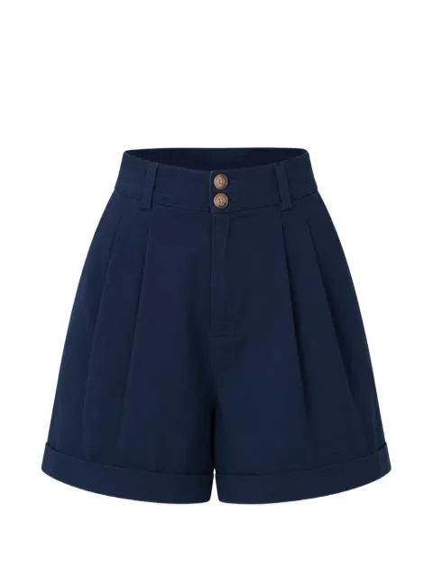 SEROYA Rhoda pleated shorts