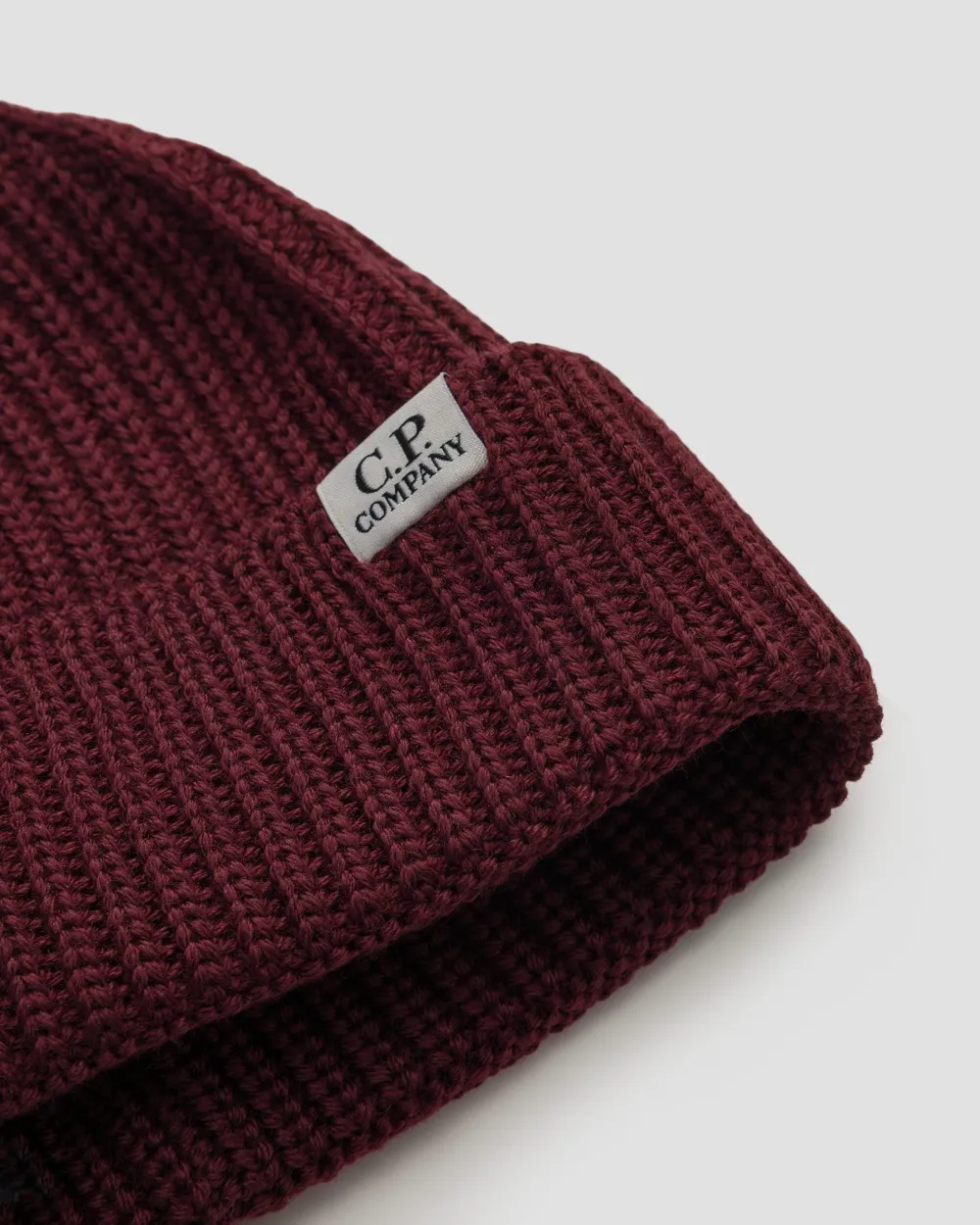C.P. Company Muts met logopatch Rood