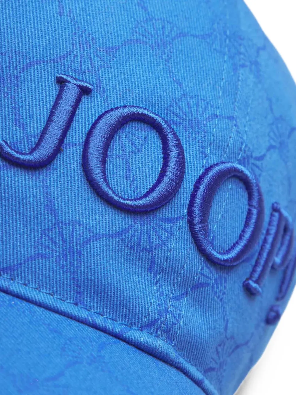 Joop! Pet met geborduurd logo Blauw