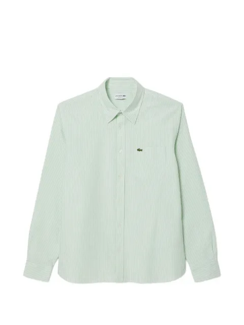 Lacoste striped oxford shirt