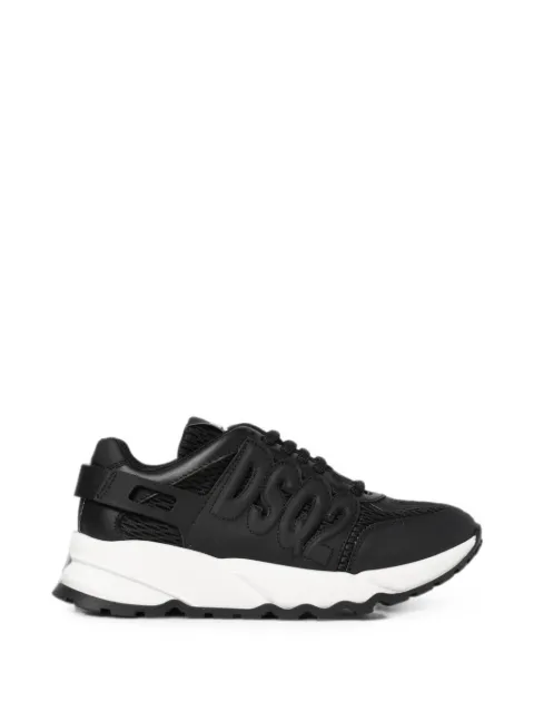 DSQUARED2 KIDS logo-appliqué mesh-panel sneakers