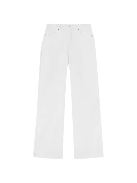 RETORI gabardine straight-leg trousers