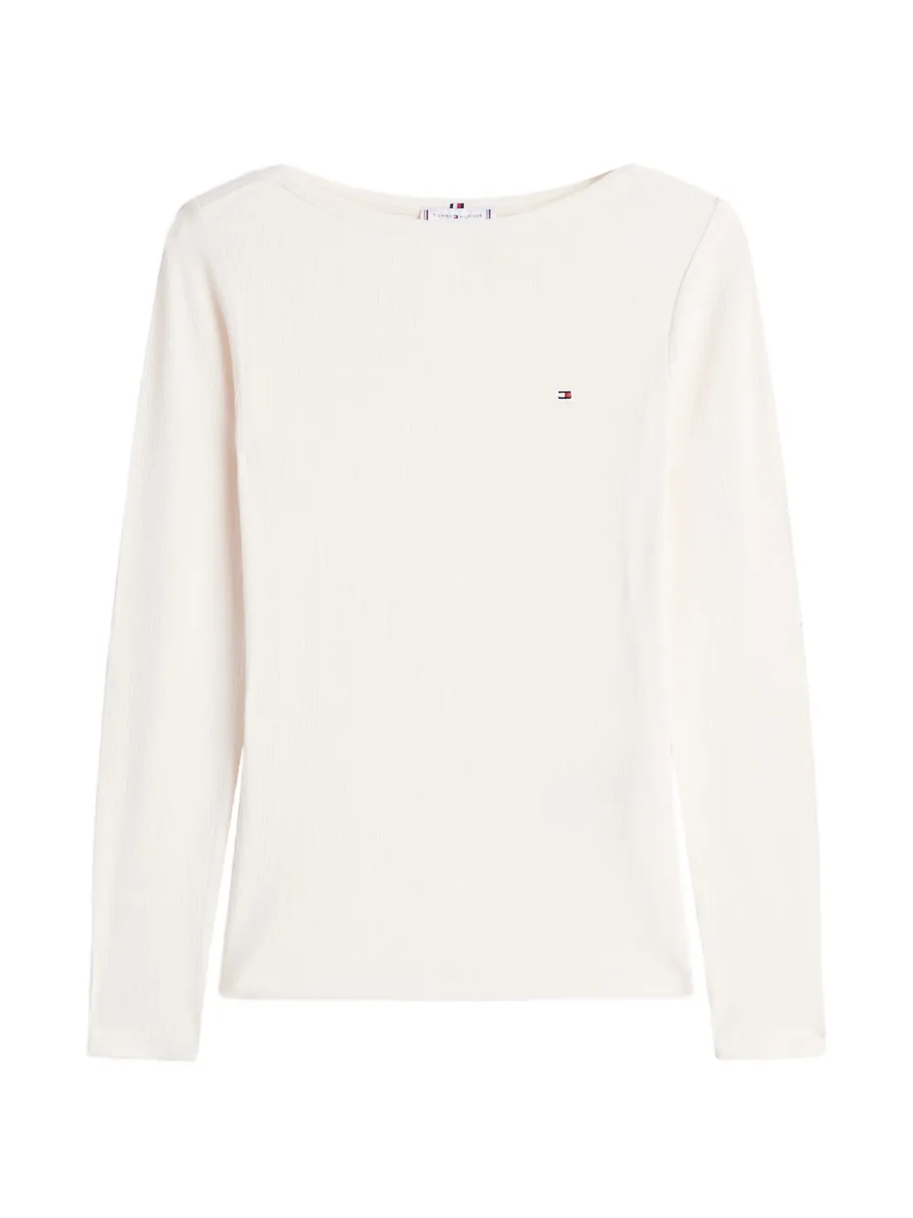 Tommy Hilfiger boat-neck T-shirt - Nude