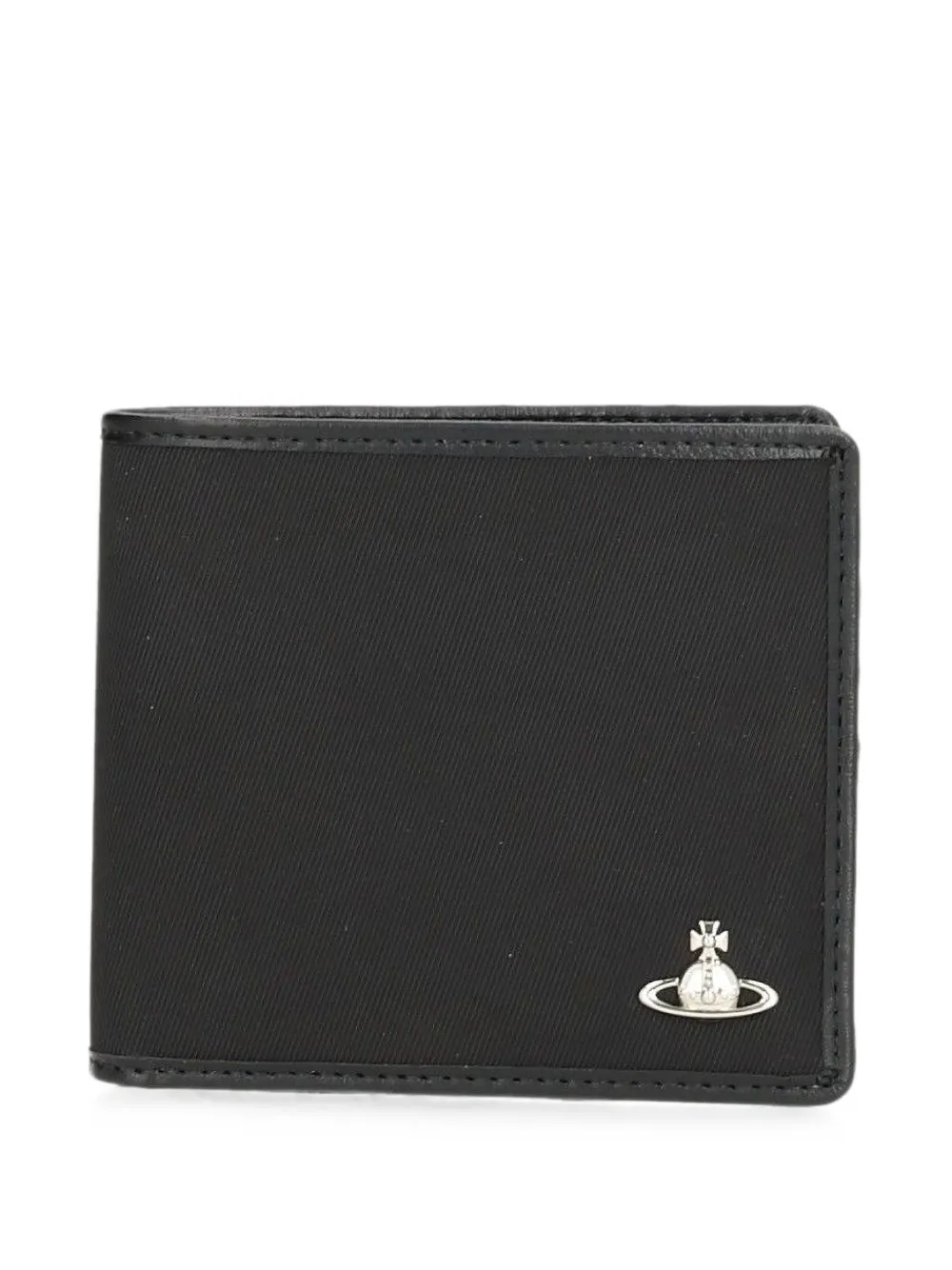 Vivienne Westwood Orb-plaque billfold wallet - Nero