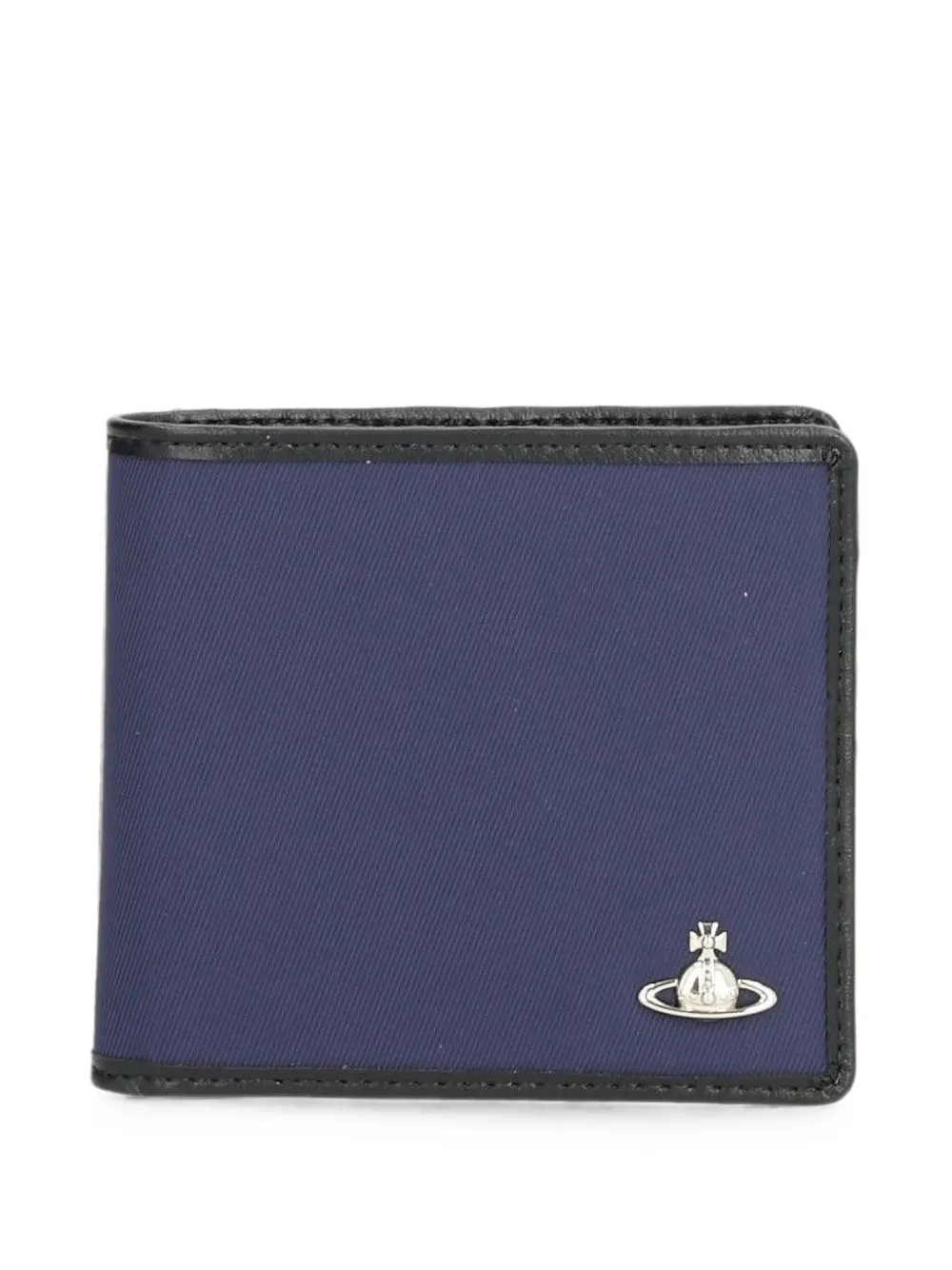 Vivienne Westwood Orb-plaque billfold wallet - Blu