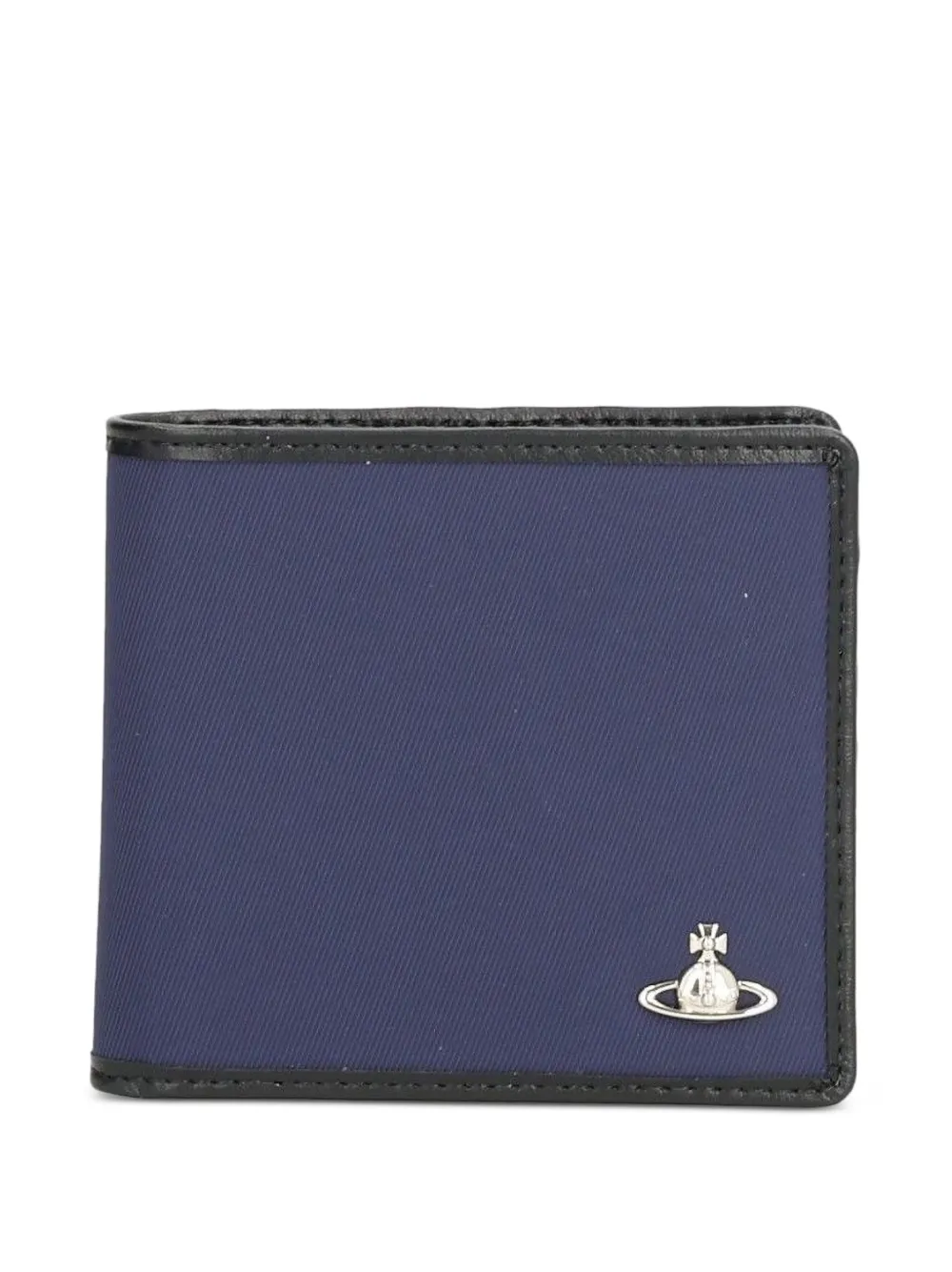 Vivienne Westwood Orb-plaque billfold wallet - Blu