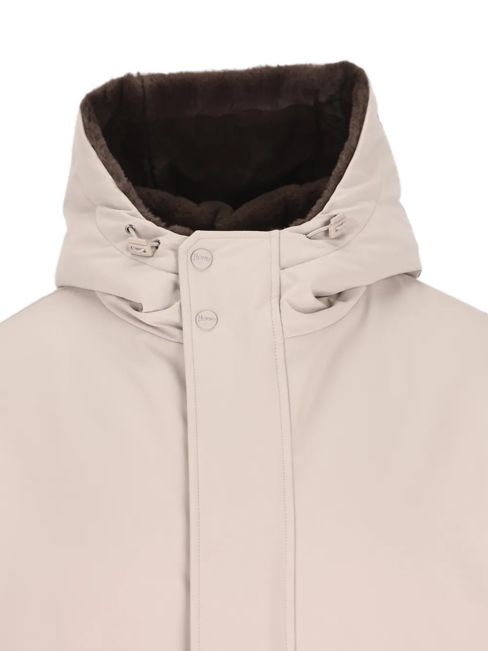 Herno Jas met capuchon Beige
