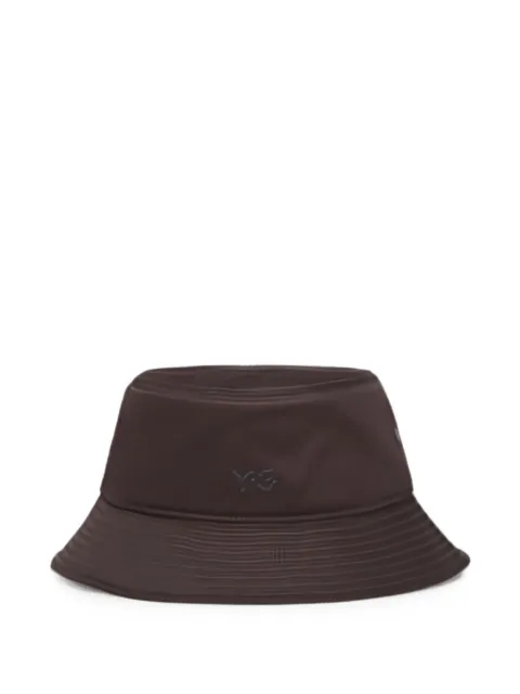 Y-3 logo-embroidered bucket hat