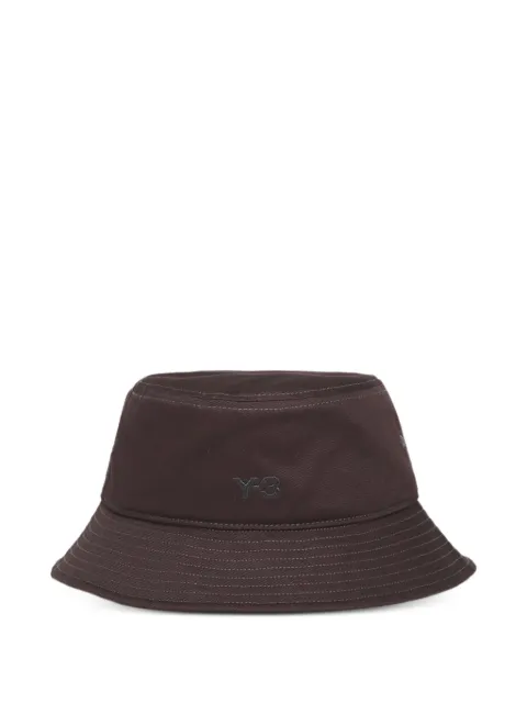 Y-3 logo-embroidered bucket hat