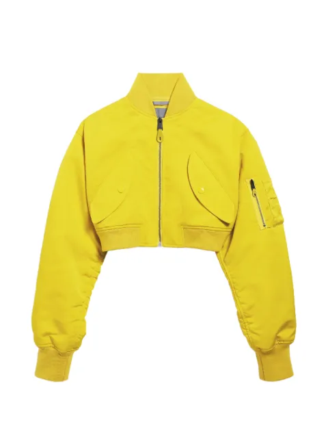 Balenciaga cropped bomber jacket