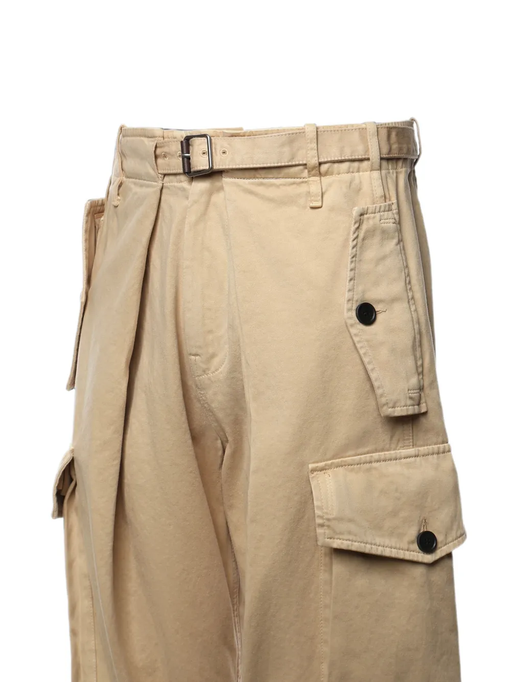 LOEWE Katoenen cargo broek Beige