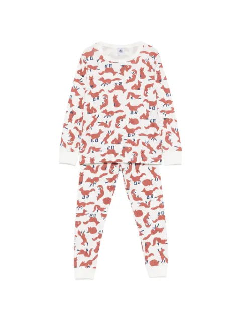 Petit Bateau cotton-jersey pajamas