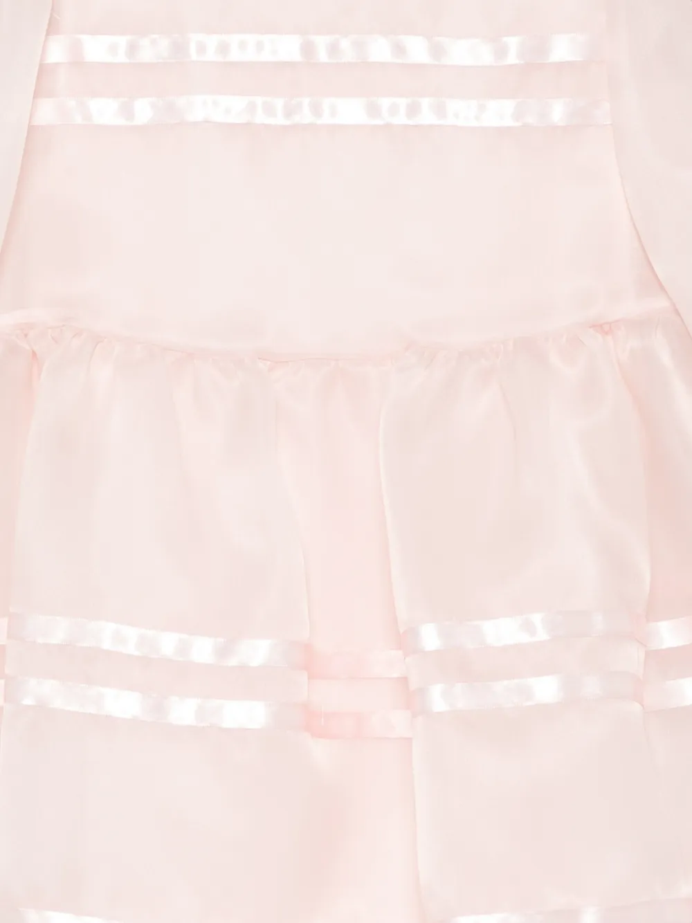 Simonetta Gelaagde jurk met lange mouwen Roze