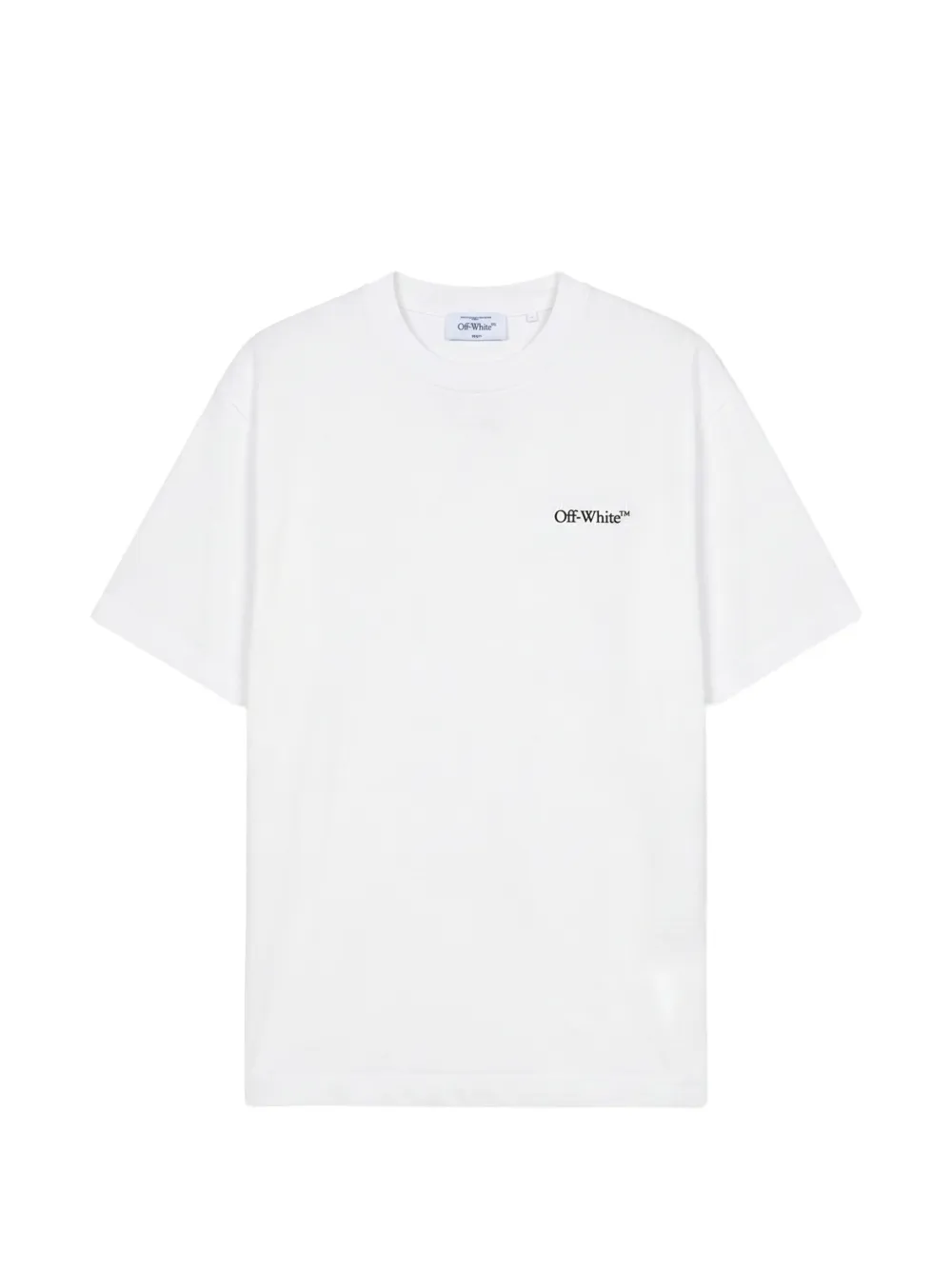 Off-White Arrows-print cotton T-shirt - Bianco