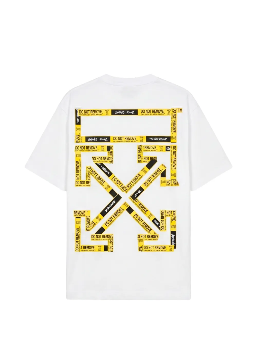 Off-White T-shirt met Arrows-print Wit