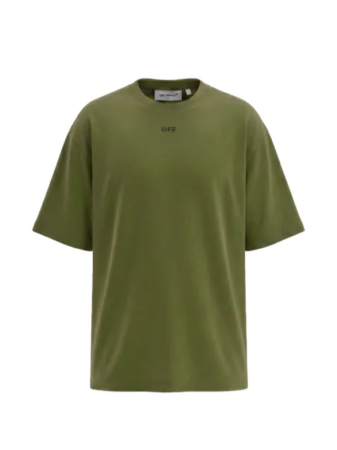 Off-White logo-print cotton T-shirt