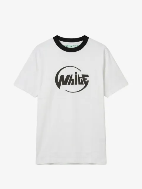 Off-White graphic-print ringer T-shirt