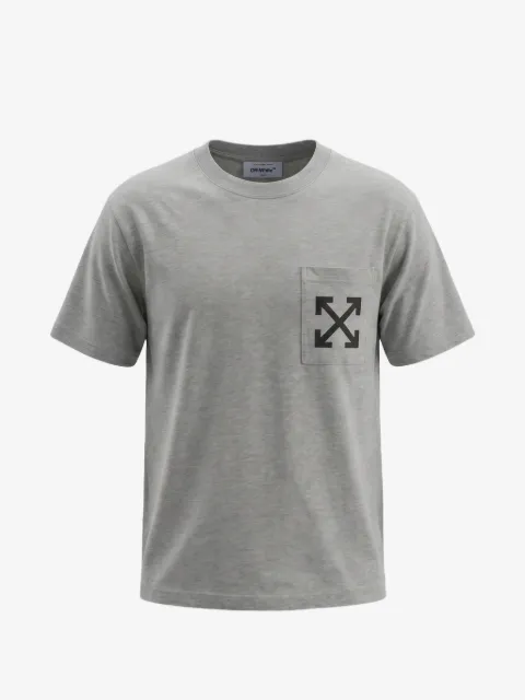 Off-White t-shirt à imprimé Arrows et poche plaquée