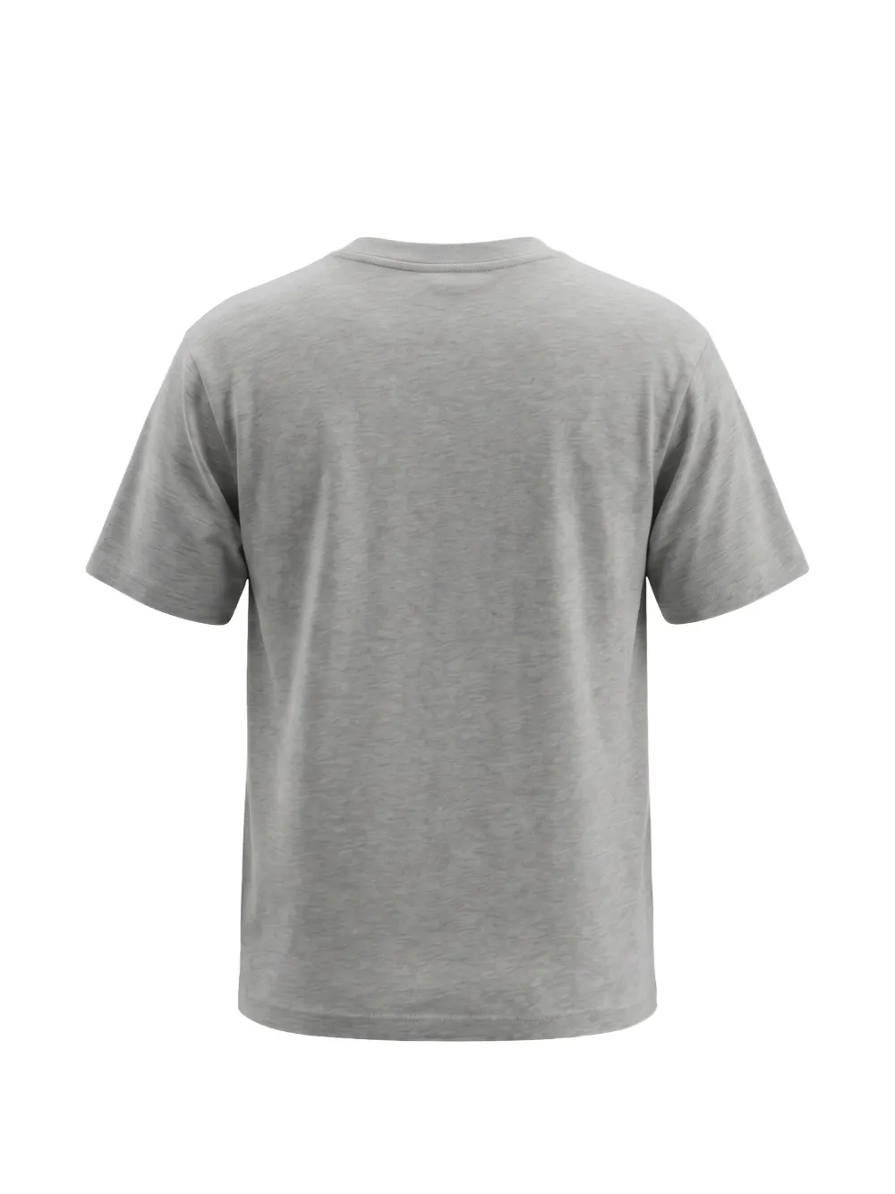 Off-White T-shirt met opgestikte zak en Arrows-print Grijs