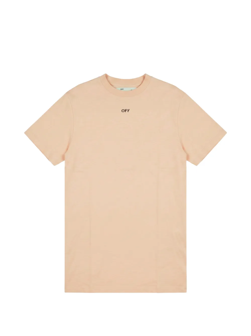 Off-White logo-print T-shirt - Toni neutri