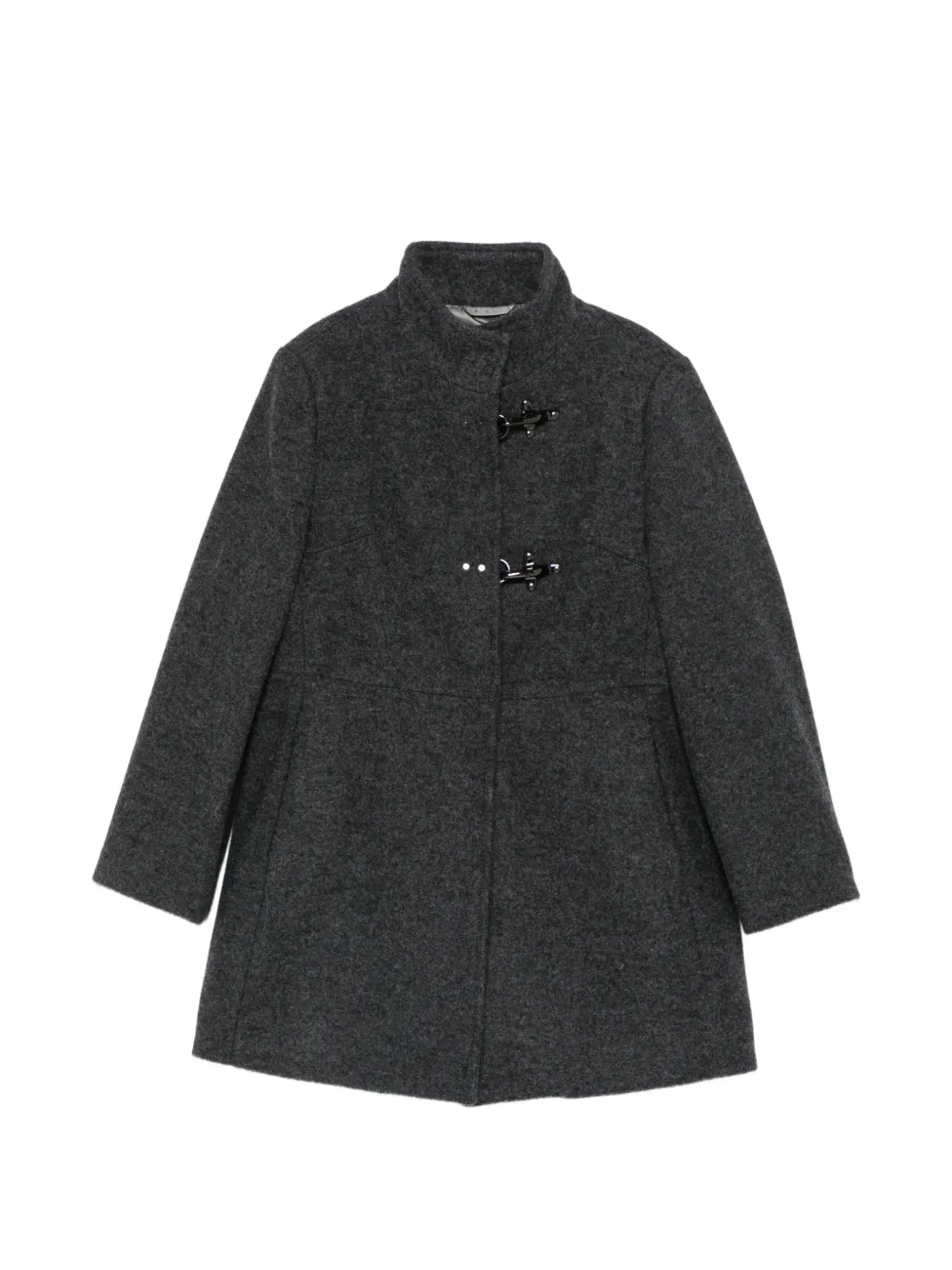 Fay Kids lobster-claw-fastening coat - Grigio